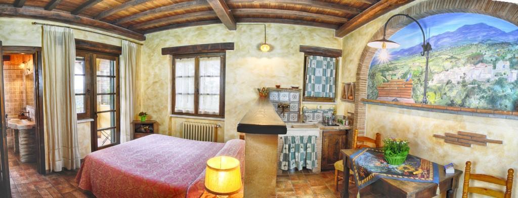 La Vecchia Quercia Bed & Breakfast Selci  Dış mekan fotoğraf